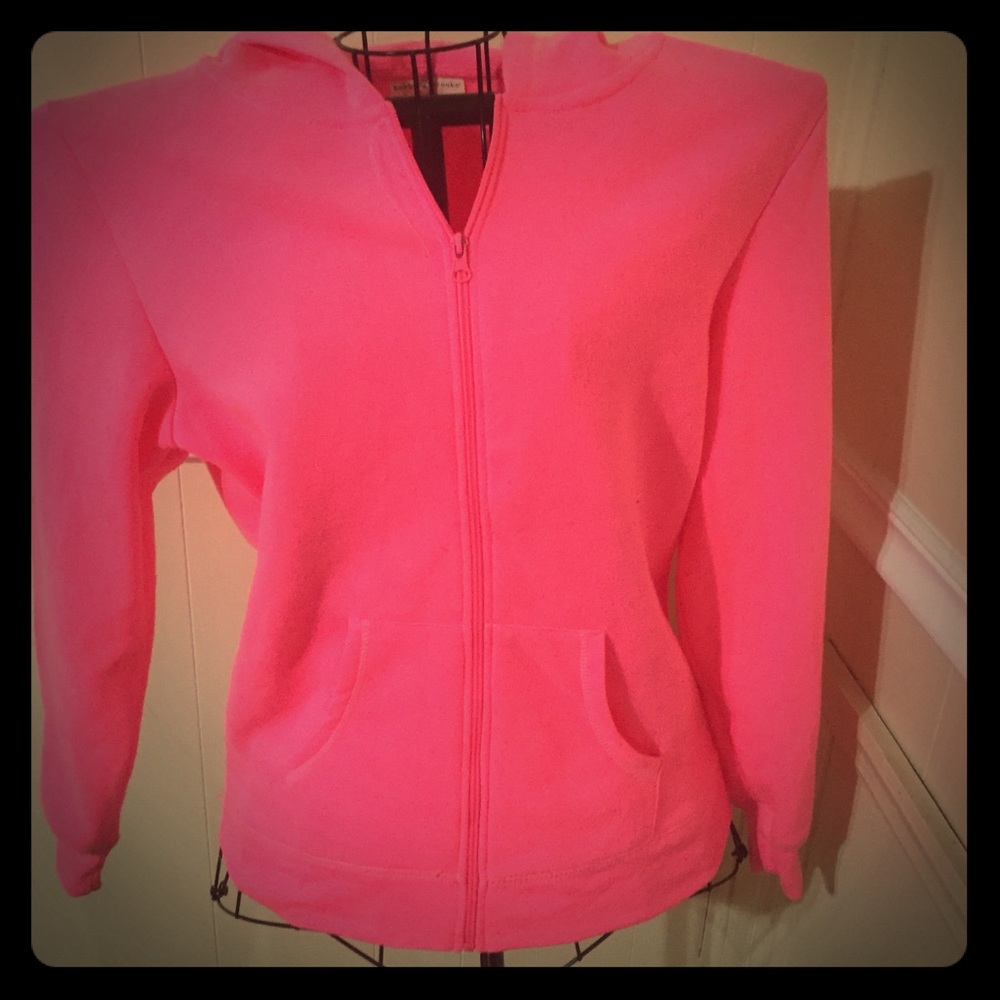 Soft Pink Zip-Up Jacket
